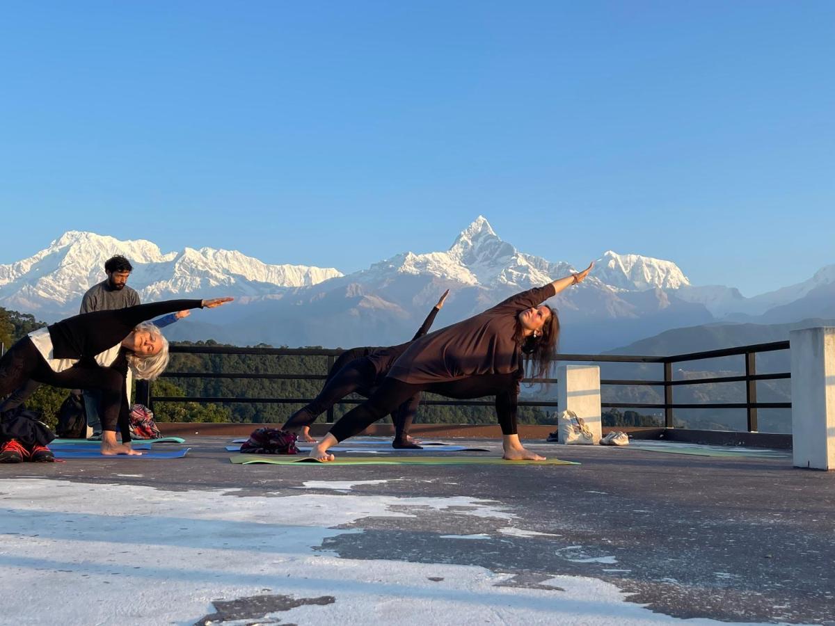 Green Hills Yoga Retreat Pokhara Exterior foto