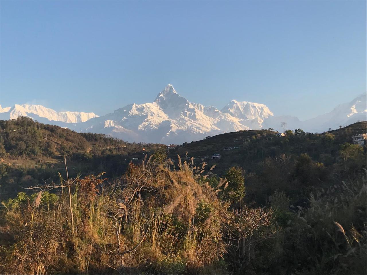 Green Hills Yoga Retreat Pokhara Exterior foto